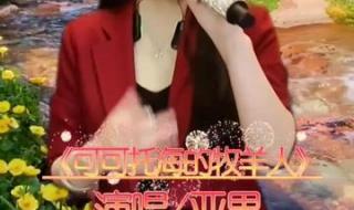 可可托海的牧羊人原唱亚男