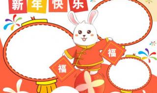 兔年手抄报内容文字